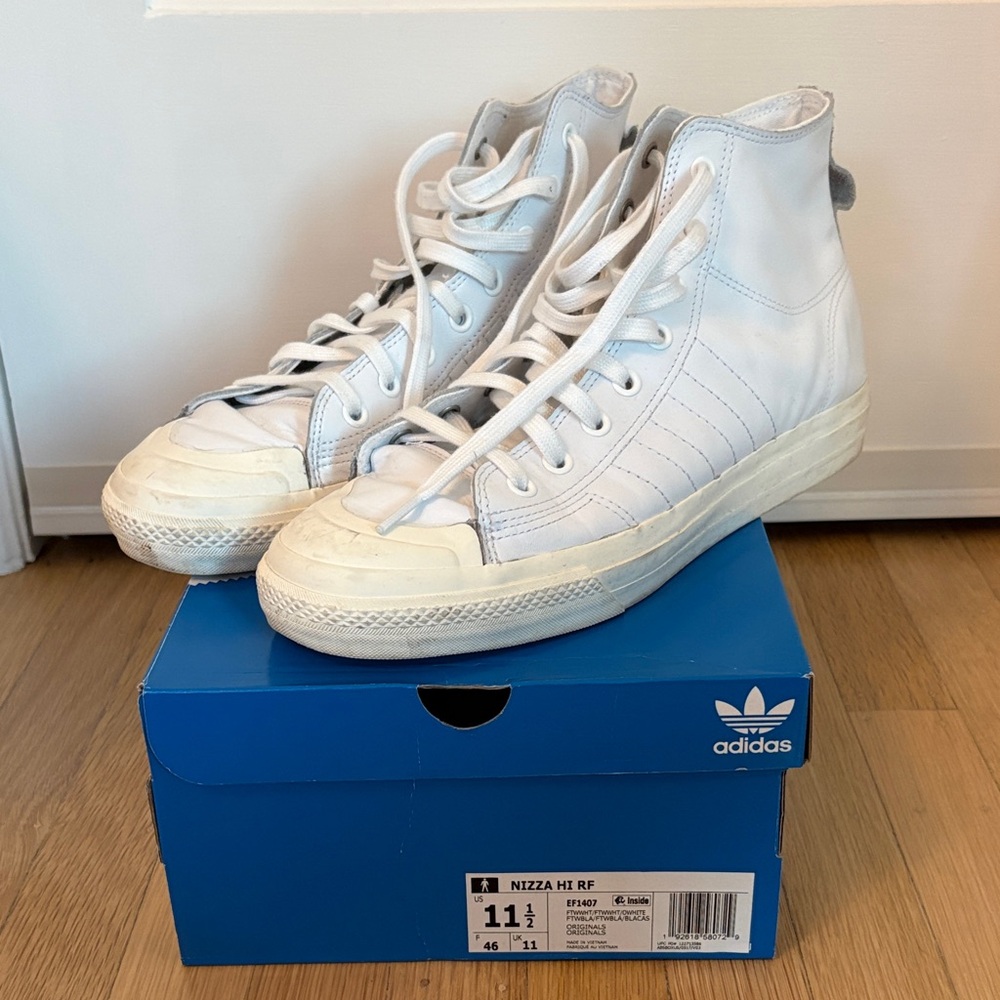 Adidas Nizza Hi RF Chalk White High-Tops
